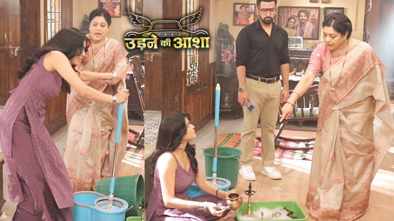 Udne Ki Aasha | Roshni से Renuka ने जबरन मंदिर के Bartan करवाये साफ रोशनी की हालत खराब | Star Plus