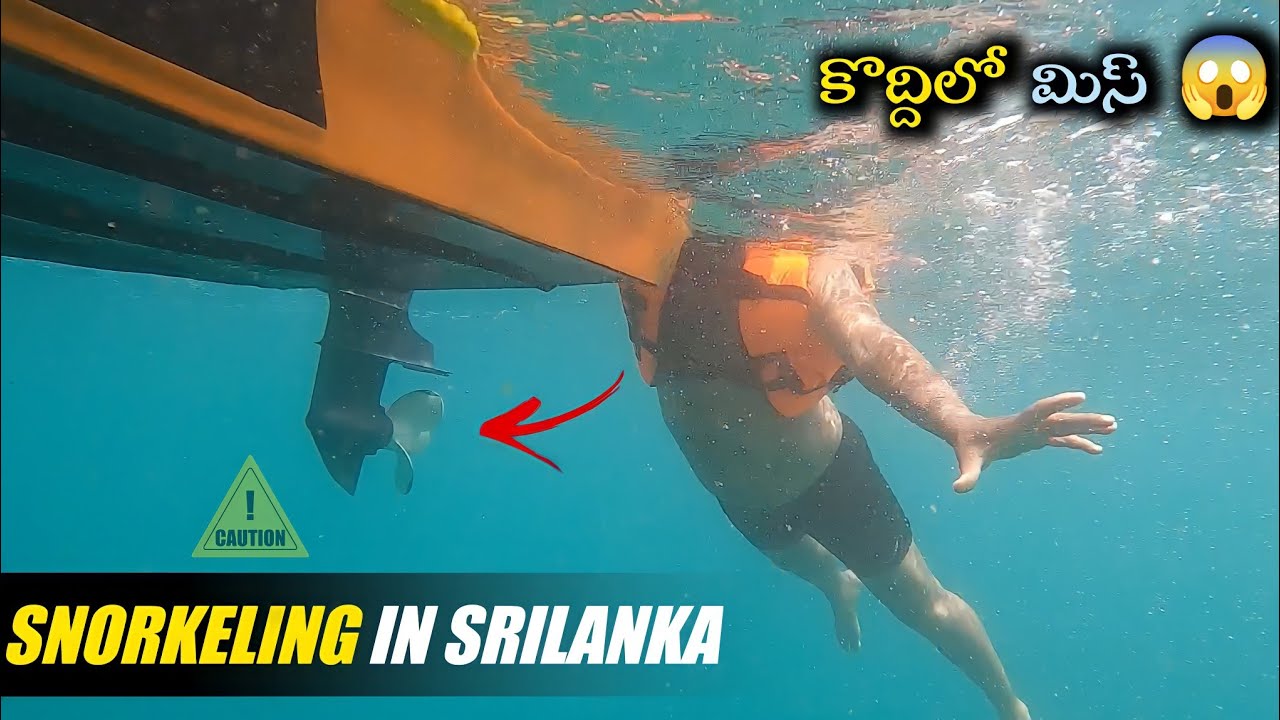 Dangerous Snorkeling In Srilanka Bentota Beach Srilanka Trip In