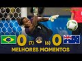 BÁRBARA BRILHA E CLASSIFICA BRASIL PARA A SEMI| Brasil 0 (7) x (6) 0 Austrália | Olímpiadas Rio 2016