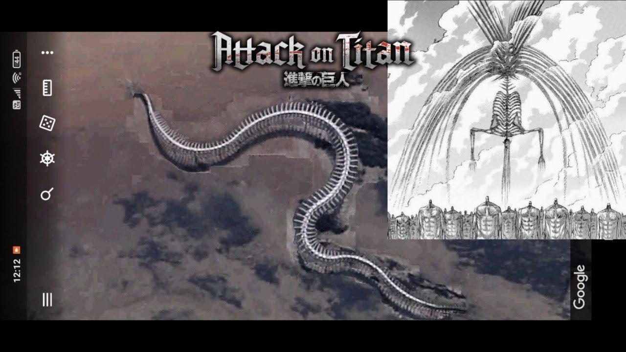photo Eren Founding Titan Cosplay founding titan eren di google earth