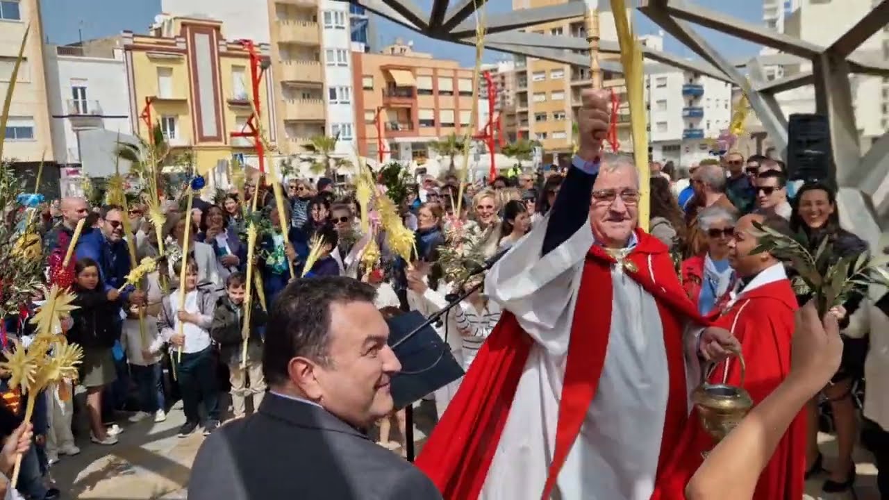 Setmana Santa 2024: benedicció de Rams parròquia Assumpció, Vinaròs News, 24 de març