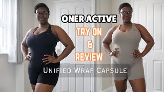 Oner Active Review and Try on Plus Size | Unified Wrap Capsule