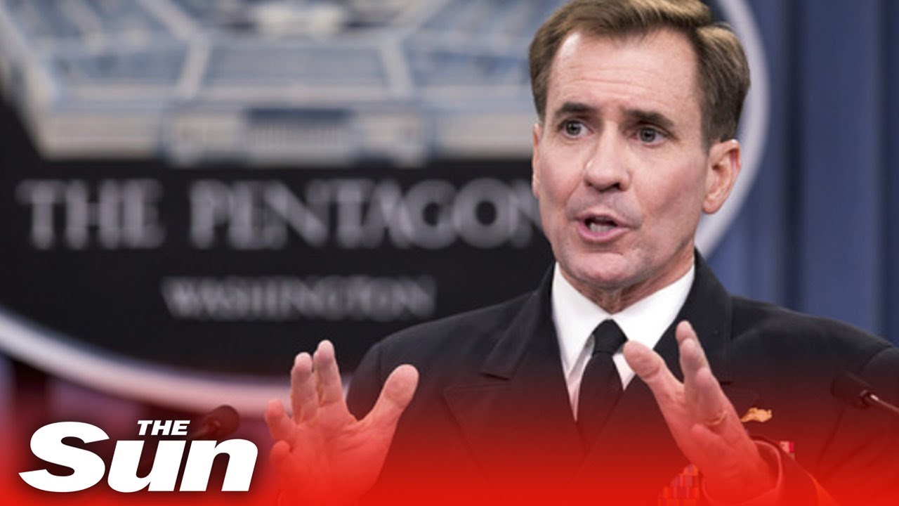Live Pentagon Spokesperson John Kirby Holds Press Briefing With The Latest From Ukraine Youtube