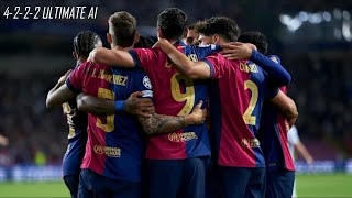 MOST META 4222(POST PATCH) CUSTOM TACTICS OF EAFC 25 WITH CHEAP META PLAYERS
