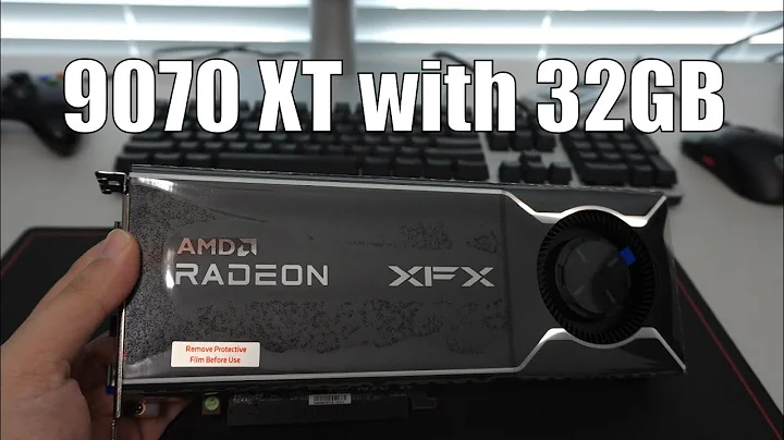 XFX Radeon AI PRO R9700 Unboxing and Overview