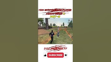 #dsg #hunter #freefire 1v1 with random player 🤣 😂#video