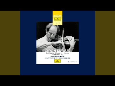 Putar Violin Sonata No. 2 in A Major, Op. 12 No. 2 : Beethoven: Violin Sonata No. 2 in A Major, Op. 12 No. 2: II. Andante più tosto allegretto - Gidon Kremer