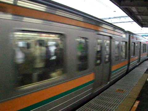 ２１１系１５両　普通列車上野行き