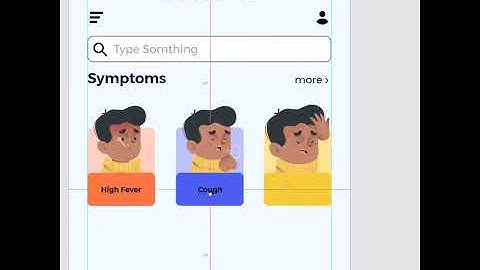 COVID-19 app design in react native & flutter