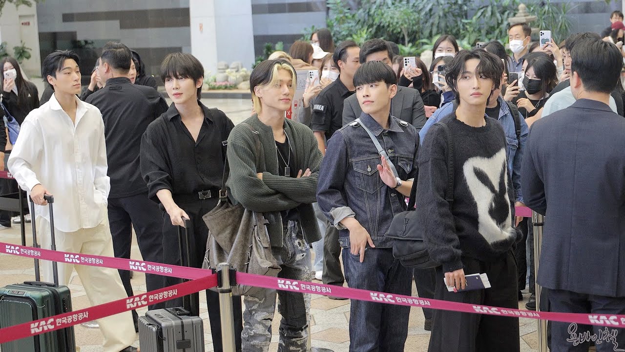 ATEEZ(에이티즈) | 김포공항 출국 직캠(fancam) | 231002