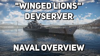 Winged Lions devserver naval overview stream