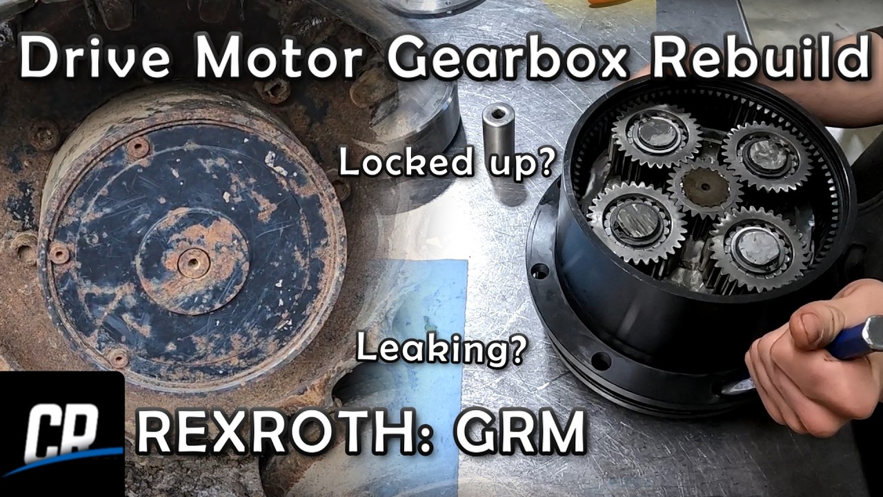 Rebuilding the Gearbox on a Track Loader Final Drive from Case, New Holland, & John Deere Machines