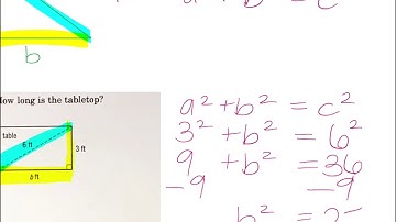 5-6 Use the Pythagorean Theorem - skills practice examples