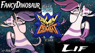 FancyDinosaur (purpleMien) VS Lif (pinkMien) Part 2