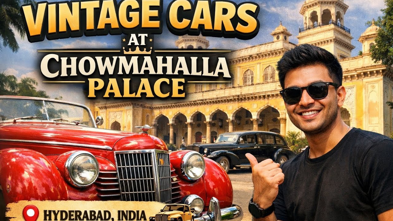 Vintage Cars Museum at Chowmahalla Palace Hyderabad