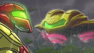 Arrival on Crateria (Metroid Animation)