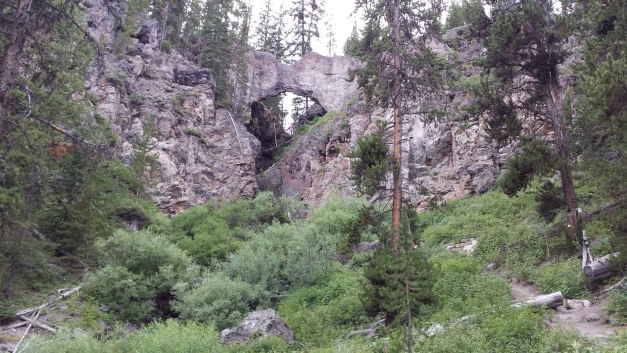 Natural & Fishing Bridges in Yellowstone National Park YouTube