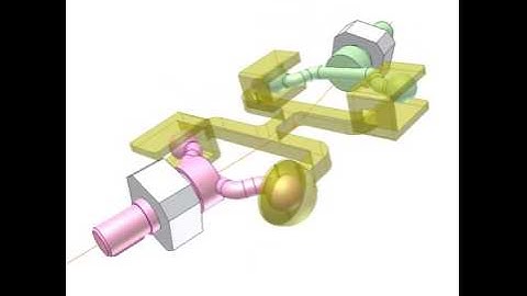 Universal joint of 4 links 3