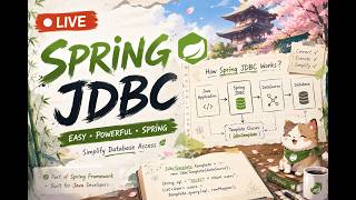 LIVE | Day 7 | Session 2 | Becoming a Java Architect | Studying Spring JDBC | Study WIth Me