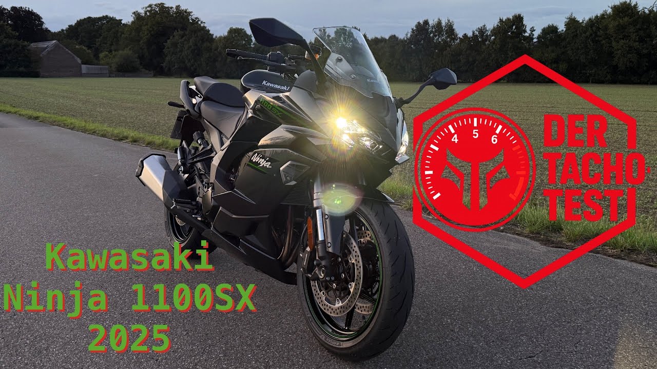 Kawasaki Ninja 1100sx Vorführmodel von Motorrad Schäfers | Testfahrt 