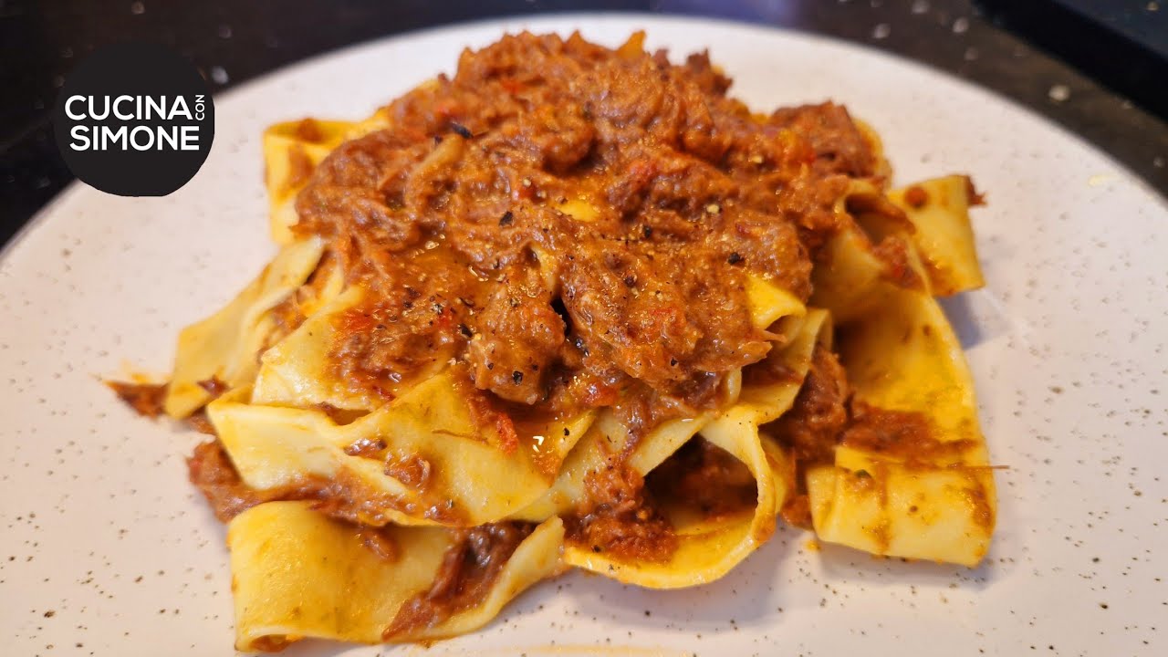 Pappardelle al ragù di cinghiale - Ricetta antica