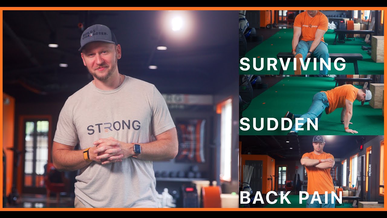 Surviving Sudden Low Back Pain | Complete Physical Therapy Guide | RECHARGE