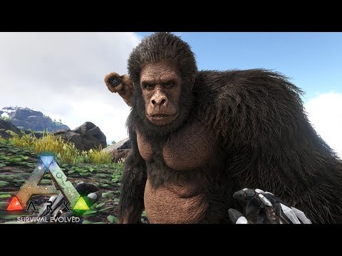 58 Ark Rag S4 イケメンゴリラ 厳選ギガントピテクスをテイム Pc版公式pve Ark Survival Evolved Youtube