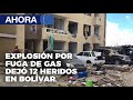 Explosión en edificio por fuga de gas dejó 12 heridos en #Bolívar - #28Ago - #VPItv