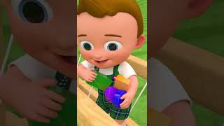 #Shorts Little Baby Learning Shapes In A Unbalancing Toy | Little Baby Fun Play | Super Crazy Kids