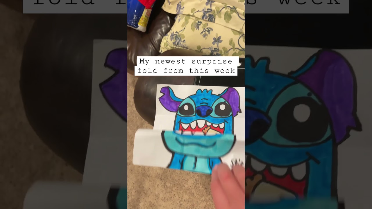 My newest surprise fold from this week