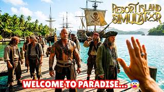 Resort Island Simulator নতুন রিসোর্ট তৈরি করুন, দ্বীপ ঘুরে দেখুন এবং প্রথম দিনে টিকে থাকুন screenshot 5