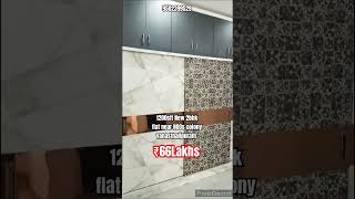 FULLY FURNISHED 2BHK FLAT FOR SALE||flatforsale house shorts viral hyderabad interiortrending