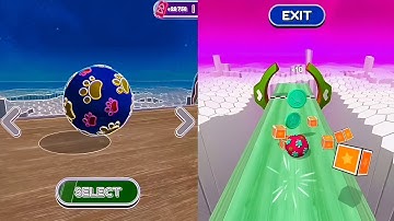 Going Balls Vs Video Reverse Gameplay SpeedRun #1007