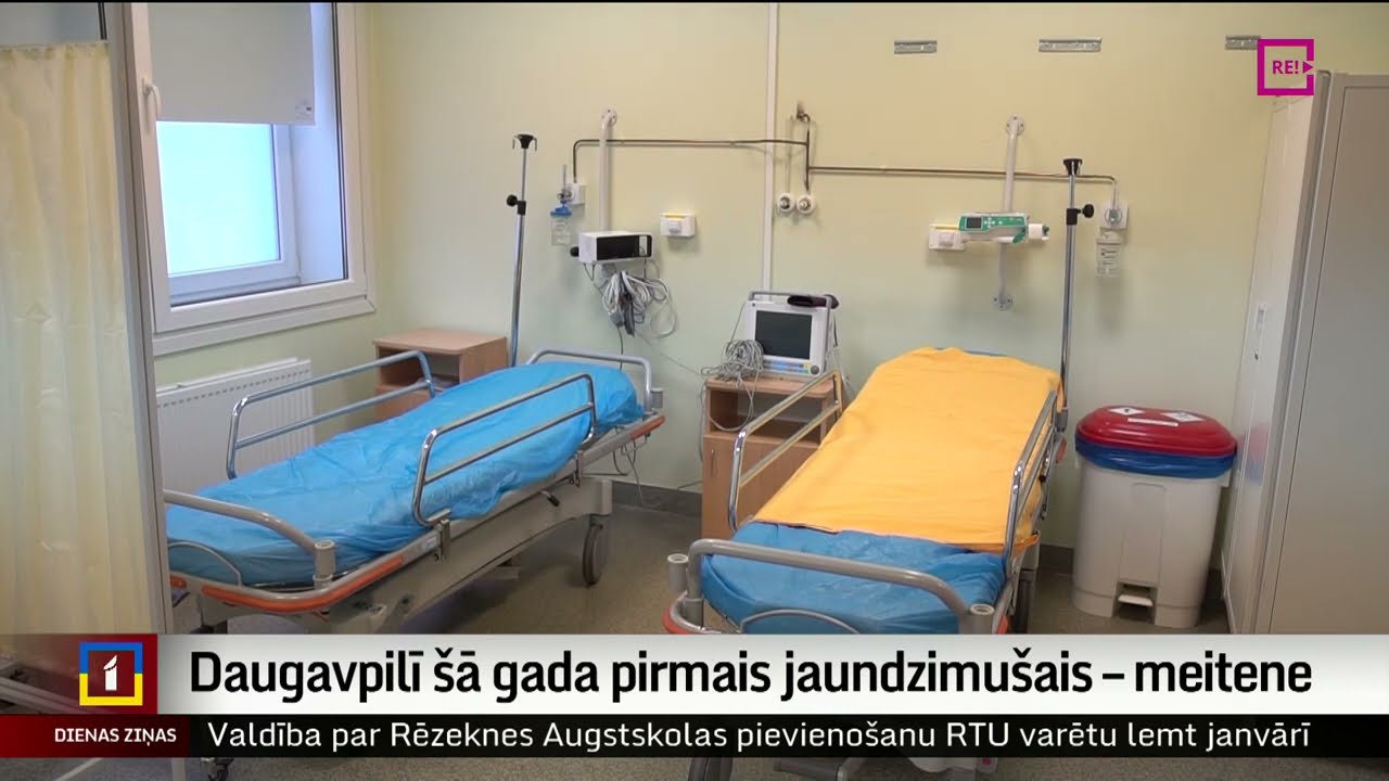 Daugavpilī šā gada pirmais jaundzimušais – meitene