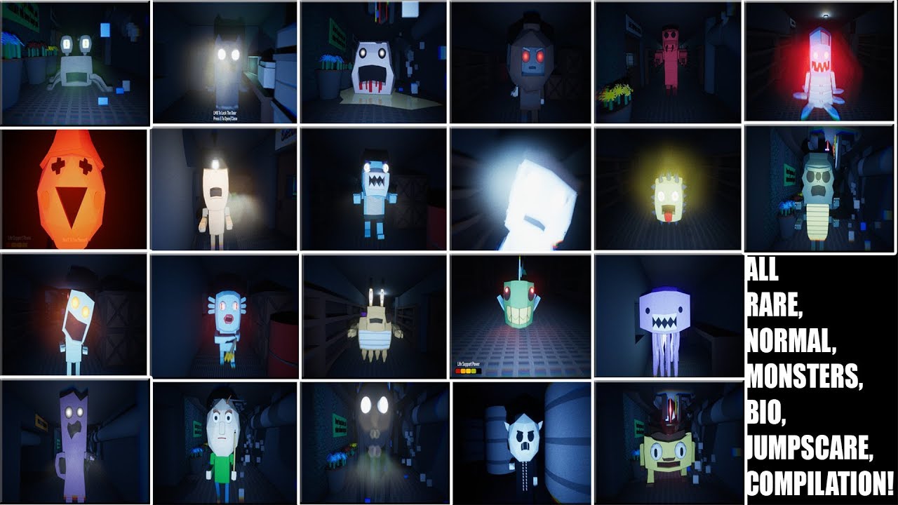 ALL THE MONSTERS BIO,JUMPSCARE COMPILATION - Strange Terror From The ...
