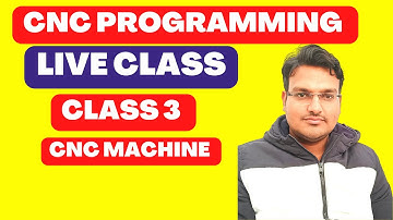 LIVE CNC PROGRAMMING CLASS 3 HOW TO MAKE PROGRAM - #cnc #cncprogramming #livestream
