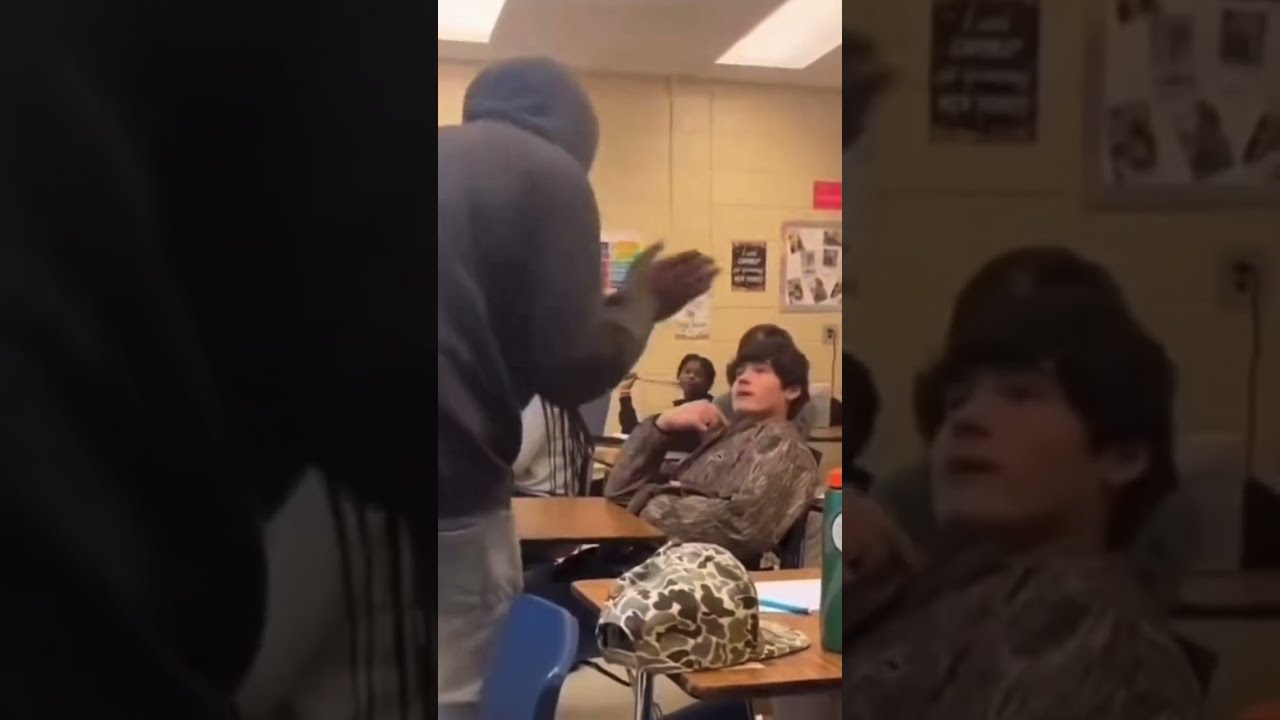 Student Throws Chair At Another