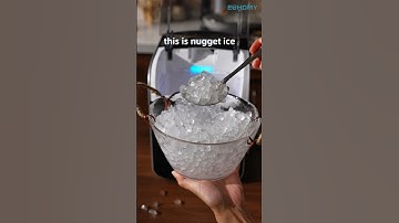 Tag your friends who loves chewing ice#euhomy #icemaker #nuggetice #nuggeticemaker #ice #icecubes