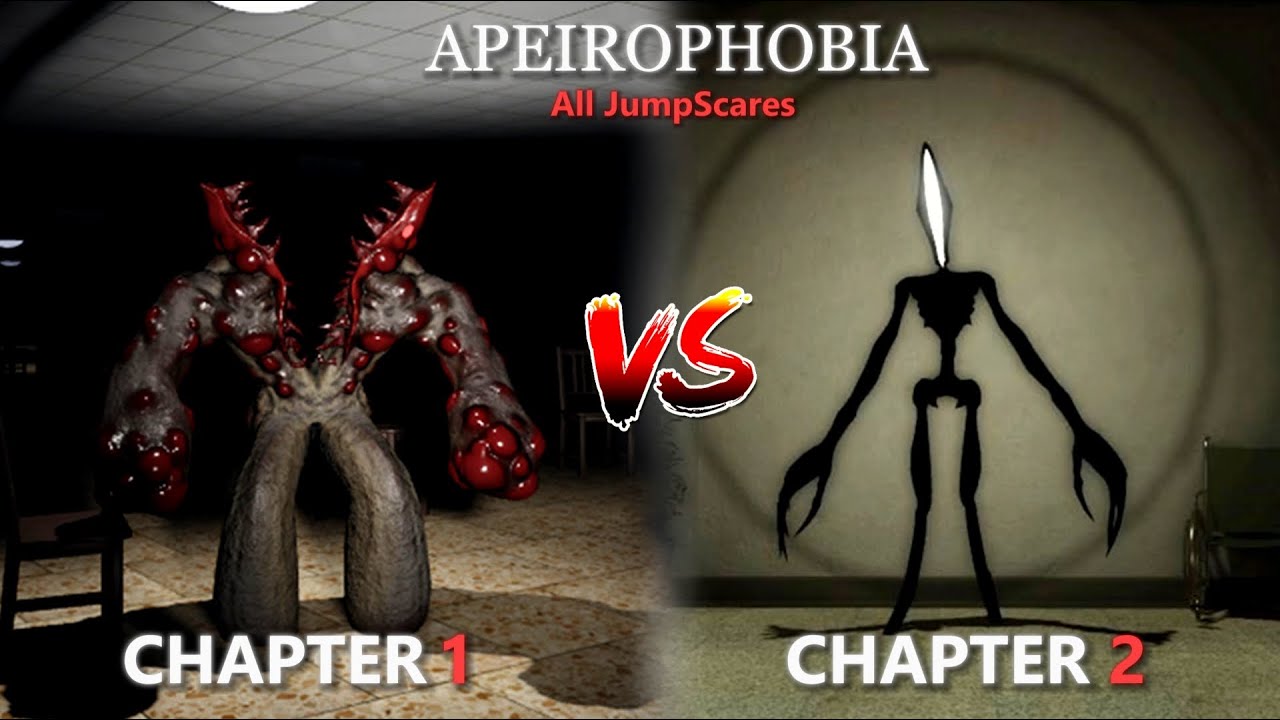 Roblox Apeirophobia Chapter 1 vs Chapter 2 JumpScares [Roblox