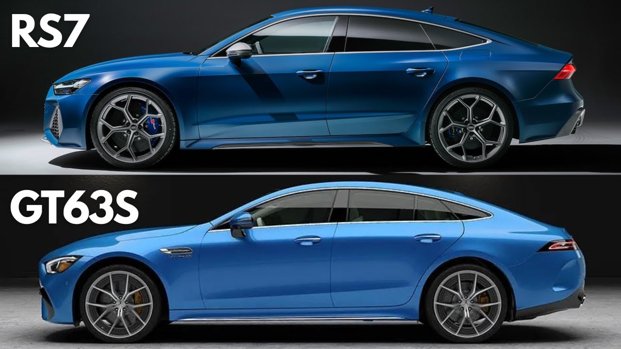 Audi Rs7 Vs Mercedes Cls 63 Amg Audi RS7 vs Mercedes-AMG GT63S: Battle for 4-Door Coupe Supremacy - YouTube