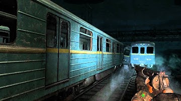 "Metro 2033", HD walkthrough (Ranger Hardcore), Chapter 4: War (Part 3 - Depot)