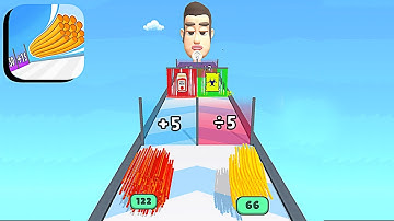 NOODLE MASTER 3D GAMEPLAY | ALL LEVELS PART 13