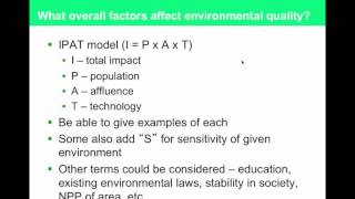 APES Chapter 8 Part 1