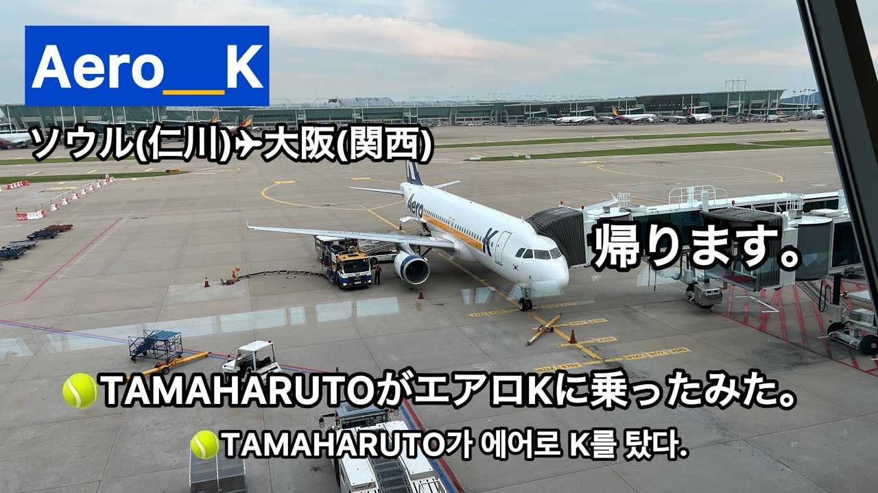 ［飛行機動画#14］🎾TAMAHARUTOがエアロKに乗ってみた．