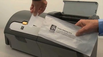Zebra ZXP Series 7 ID Card Printer - How to Clean Your Printer