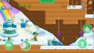 Lep's World 3, Winter Land, Level 2-14 walkthrough with 3 Gold Pots (Android, iOS game app) screenshot 2
