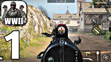 World War Heroes - Gameplay Walkthrough Part 1 - Tutorial (IOS,Android)