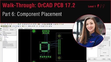 How to Place Components in OrCAD 17.2