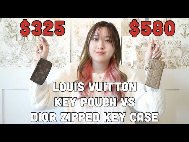 Lady Dior Zipped Key Case vs Louis Vuitton Key Pouch (Which Is Better?) 