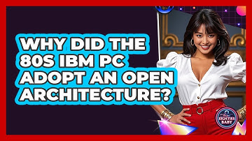 Why Did The 80s IBM PC Adopt An Open Architecture? - I